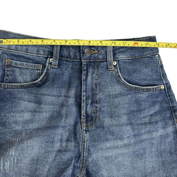 wild fable highest rise mom cut off shorts Size 6/28 - Picture 4 of 10